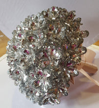 Load image into Gallery viewer, Crystal bouquet, crystal flowers, Brides wedding bouquet by Crystal wedding uk