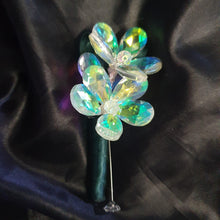 Load image into Gallery viewer, Crystal bouquet, crystal flowers, Brides wedding bouquet by Crystal wedding uk