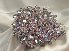 Load image into Gallery viewer, Large side tiara , Vintage inspired crystal band, Silver, Gold or Rose gold by Crystal wedding uk