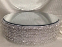 Load image into Gallery viewer, Crystal cake stand Crystal Rhinestone cake stand forwedding cake display REAL RHINESTONE by Crystal wedding uk
