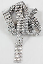 Load image into Gallery viewer, Diamante ribbon, Crystal effect cake trim, diamond mesh, bling mesh 1 METER cake trim. by Crystal wedding uk