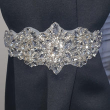 Load image into Gallery viewer, Crystal Tie Backs Curtains hold backs, magnetic holder by Crystal wedding uk