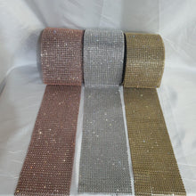 Load image into Gallery viewer, Crystal Rhinestone cake stand 3 colour options by Crystal wedding uk