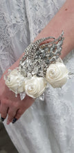 Load image into Gallery viewer, Wedding wrist corsage by Crystal wedding uk