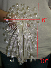 Load image into Gallery viewer, Crystal wire bouquet Wedding bridal flowers sparkle bling bouquet alternative wedding flowers unique by Crystal wedding uk
