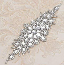 Load image into Gallery viewer, Cake brooch, crystal rhinestone cake decoration - Silver, Gold or Rose gold by Crystal wedding uk