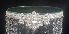Load image into Gallery viewer, Cake Stand, MAGICAL RED ROSE', wedding cake divider, cake separator, Cake stand 6" 8" 10" 12" 14" by Crystal wedding uk