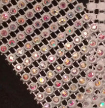 Load image into Gallery viewer, Rhinestone cake stand, real crystal stones by Crystal wedding uk