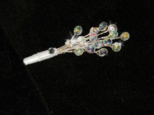 Load image into Gallery viewer, Crystal Elegance boutonnière Usher's Buttonhole by Crystal wedding uk
