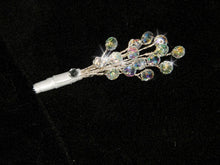 Load image into Gallery viewer, Crystal Elegance boutonnière Usher's Buttonhole by Crystal wedding uk