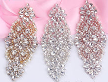 Load image into Gallery viewer, Wedding Bracelet Jewellery Crystal Vintage Wedding Bride Cuff Bracelet Art Deco Great Gatsby Vintage Glam , art deco by Crystal wedding uk