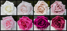 Load image into Gallery viewer, Rose cake topper, Crystal heart fountain