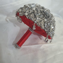 Load image into Gallery viewer, Brooch bouquet, jewel bouquet, Full jeweled bouquets. by Crystal wedding uk