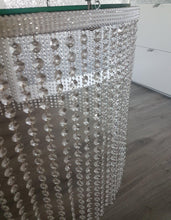 Load image into Gallery viewer, Crystal cake table and 2 led cake dividers 6" 10" & 16". Set of 3 pcs by Crystal wedding uk