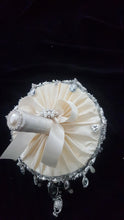 Load image into Gallery viewer, Crystal brooch bouquet, jewel bouquet, alternative Great Gatsby style wedding flowers. by Crystal wedding uk