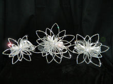 Load image into Gallery viewer, Crystal bouquet, Wedding bridal bouquet, Brides Lotus flower petal bouquet, bling boquet by Crystal wedding uk