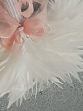 Load image into Gallery viewer, Brides Feather bouquet, Great Gatsby wedding style -ANY COLOUR by Crystal wedding uk