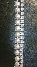Load image into Gallery viewer, Pearl ribbon, ivory cake banding, cake ribbon, invitations embelishments, bead trim for crafts. by Crystal wedding uk