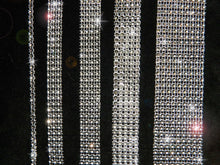 Load image into Gallery viewer, Diamante ribbon, Crystal effect cake trim, diamond mesh, bling mesh 1 METER cake trim. by Crystal wedding uk