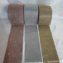 Load image into Gallery viewer, Crystal Rhinestone cake stand 3 colour options by Crystal wedding uk