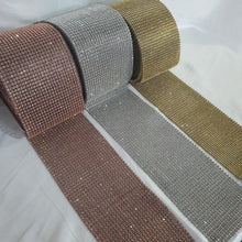 Load image into Gallery viewer, Crystal Rhinestone cake stand 3 colour options by Crystal wedding uk