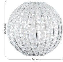 Load image into Gallery viewer, Crystal BALL SPIRAL SPHERE cake separator, divider by Crystal wedding uk