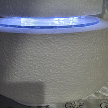 Load image into Gallery viewer, LED cake separator, Light up wedding cake divider, cake spacer by Crystal wedding uk