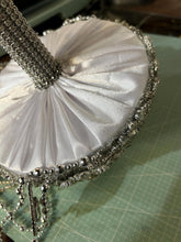 Load image into Gallery viewer, Silver wedding bouquet. Crystal bridal bouquet. Brooch bouquet. Full jeweled bouquet. Jewel bouquet by Crystal wedding uk