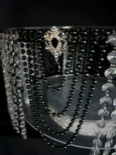 Load image into Gallery viewer, Pearl wedding cake stand, Vintage style ,art deco, Gatsby wedding cake plate. by Crystal wedding uk