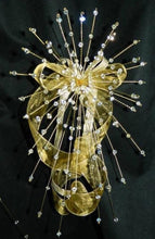 Load image into Gallery viewer, Luxury Crystal “Fountain Fall” Bridal Bouquet – Aurora Borealis Wedding Keepsake