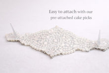 Load image into Gallery viewer, Crystal Rhinestone Cake Brooch pick : Silver, Gold, or Rose Gold