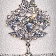 Load image into Gallery viewer, Crystal Rhinestone Cake Brooch: Wedding Cake Decoration