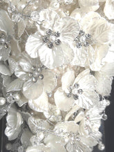 Load image into Gallery viewer, Luxury Ivory Rose Bridal Keepsake Bouquet – Handmade Heirloom Wedding Bouquet: