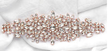 Load image into Gallery viewer, Crystal Rhinestone Cake Brooch pick : Silver, Gold, or Rose Gold
