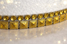 Load image into Gallery viewer, Art Deco Gold Cake Ribbon Trim | 1920s Gatsby Wedding Cake Banding | Vintage Gold Cake Border | Luxury Cake Decorating Ribbon