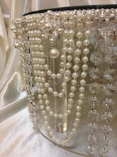 Load image into Gallery viewer, Pearl wedding cake stand, Vintage style ,art deco, Gatsby wedding cake plate. by Crystal wedding uk