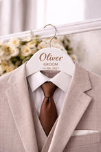 Load image into Gallery viewer, Personalised Hangers/Engraved Hangers Bride & Bridesmaid/Wedding Gift/Personalized Bridal Dress Hanger/Wedding Hanger/ Wedding favors/Hanger