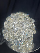 Load image into Gallery viewer, Crystal Wedding Bouquet: Diamanté Rhinestone Bridal bouquet brides flowers Posy Keepsake