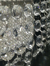 Load image into Gallery viewer, Real crystal tiered stacked crystal cake stands and separators with led by Crystal wedding uk