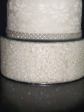 Load image into Gallery viewer, Crystal Diamante ENCRUSTED wedding cake stand - round or square by Crystal wedding uk