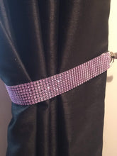 Load image into Gallery viewer, Curtain tie backs, Pair (x2) Of Diamante Effect Crystal, hold Backs for Curtains & Voiles  NO STONES