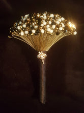 Load image into Gallery viewer, Crystal bouquet -Sparkling bling Beads - several size and all crystal colours Gatsby 1920's style