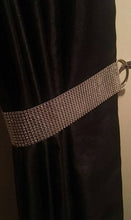 Load image into Gallery viewer, Crystal Tie Backs Curtains &amp; Voiles REAL STONES - extra wide 6cm by Crystal wedding uk
