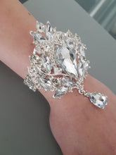Load image into Gallery viewer, Crystal wrist corsage  -SEVERAL DESIGNS see chart to choose by Crystal wedding uk
