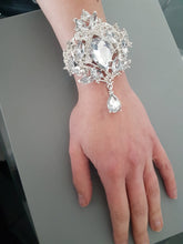 Load image into Gallery viewer, Crystal wrist corsage  -SEVERAL DESIGNS see chart to choose by Crystal wedding uk