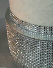 Load image into Gallery viewer, Crystal Rhinestone cake stand 3 colour options by Crystal wedding uk
