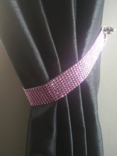 Load image into Gallery viewer, Curtain tie backs, Pair (x2) Of Diamante Effect Crystal, hold Backs for Curtains & Voiles  NO STONES