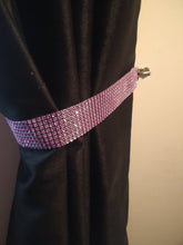 Load image into Gallery viewer, Curtain tie backs, Pair (x2) Of Diamante Effect Crystal, hold Backs for Curtains & Voiles  NO STONES