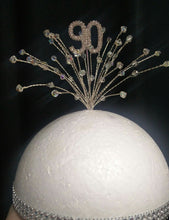 Load image into Gallery viewer, Number/age Cake topper AB Glass crystal beads