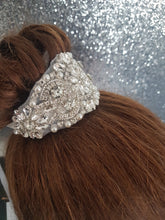 Load image into Gallery viewer, Crystal Vintage Wedding Hair Slide Bride s Bridesmaid  hair slide  Great Gatsby Vintage Glam Art Deco
